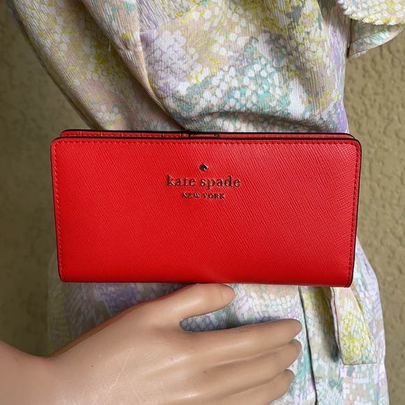 Kate Spade staci large slim bifold wallet - Picture 8 of 16